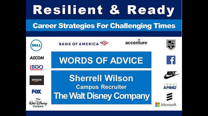 Words Of Advice For Students: Sherrell Wilson, Dis...