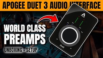 Apogee Duet 3 Unboxing and Setup – World-Class Preamps Inside! 🔥