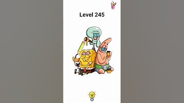 Troll Master Game Level 245 #cartoon #gaming #shorts #pencilmation #game #gameplay #spongebob #smoke