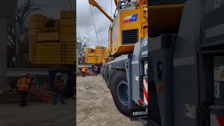 Liebherr ltm 1450 rolling out