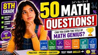 Solve This Grade 8 Math Challenge | How Many Can You Get Right