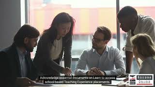 Organise all administrative documents in preparation for teaching experience (LU1/LO2)