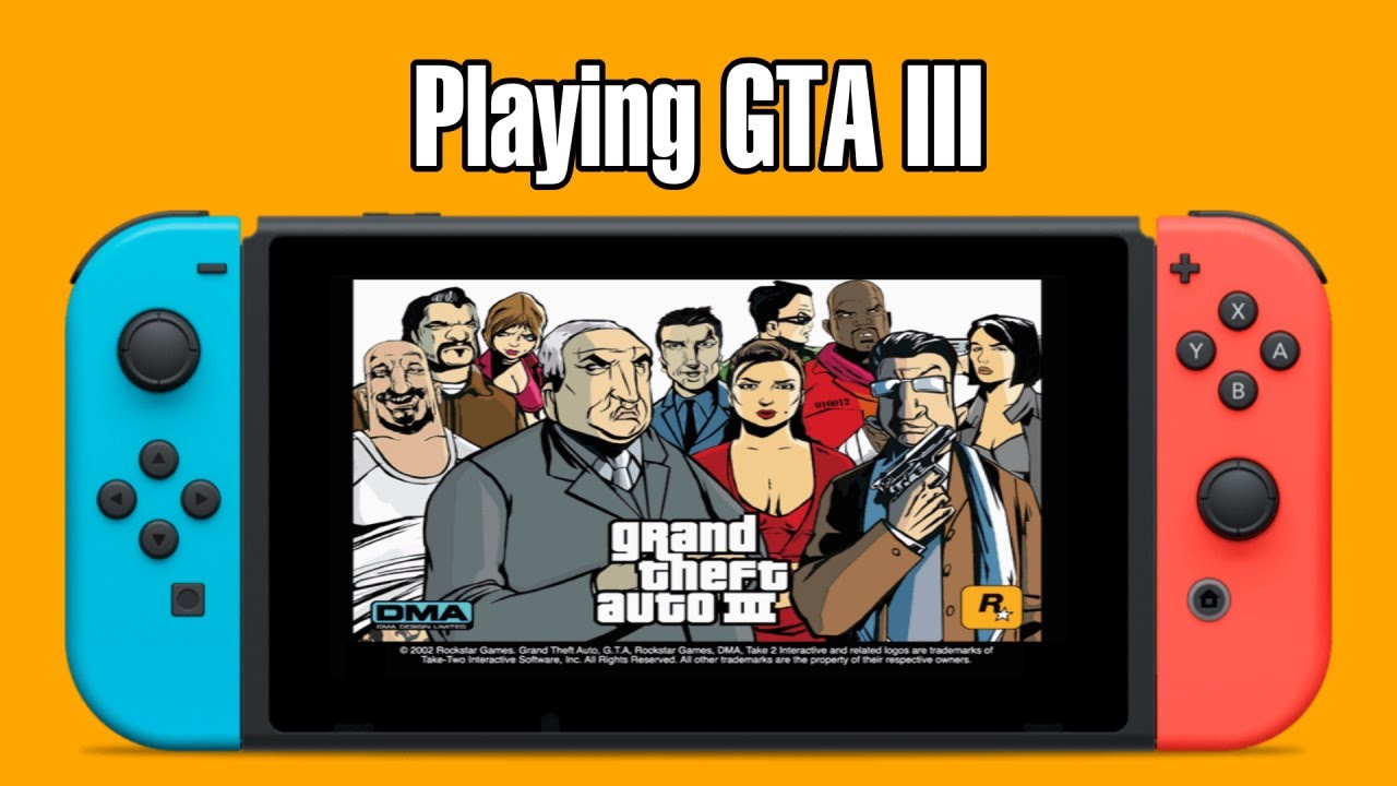 Grand Theft Auto III Unofficial Nintendo Switch Port Showcased In