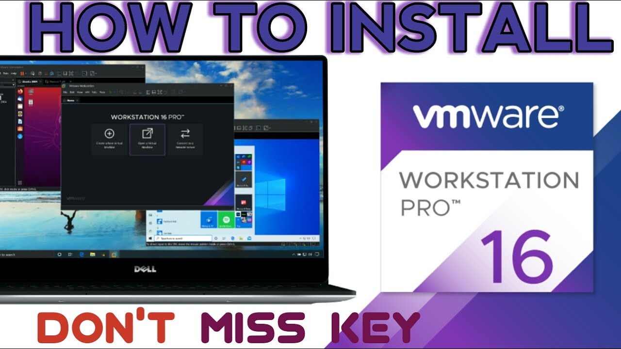 HOW TO INSTALL VMWARE Workstation 16 PRO on Windows 10 Pro (2021) # ...