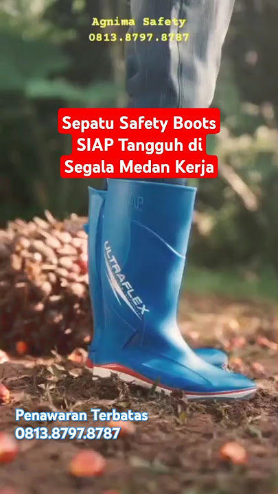 Review Sepatu Safety AP Boots Ultraflex: Kualitas, Keamanan Terjamin #safetyfirst #fyp #shorts