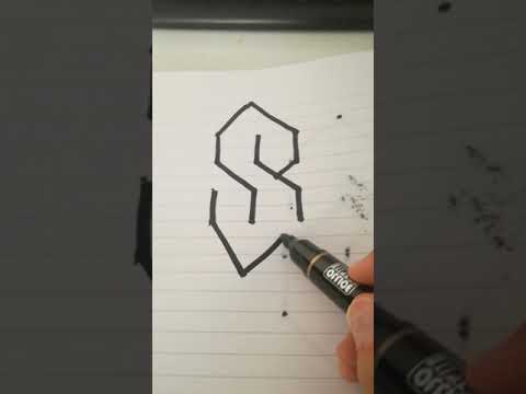 Video: Kako Nacrtati Slovo