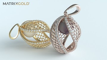 How To Create an Egg Pendant - MatrixGold Tutorial