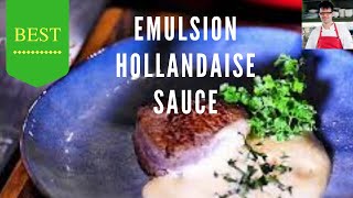 How To Hollandaise With Syphon The Easiest Way | Chef@Home Hacks