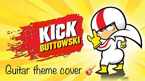 Kick buttowski guitar theme cover|