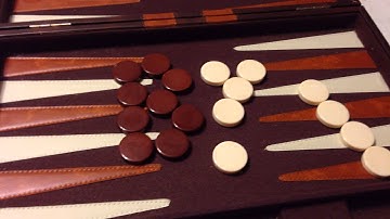 Backgammon stop motion video