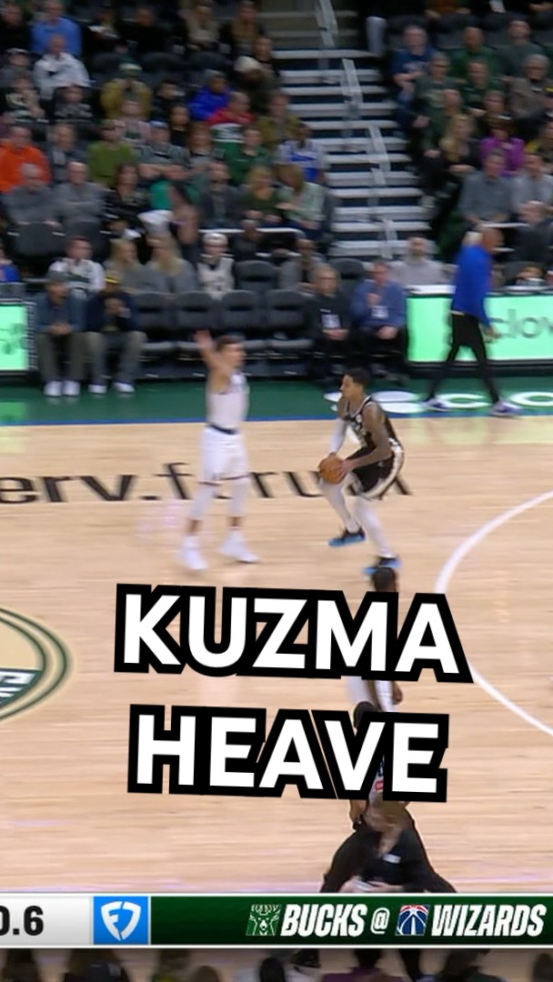 KUZMA HEAVE AT THE BUZZER ?