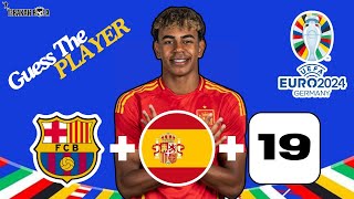 GUESS THE PLAYER : CLUB + NATIONALITY + JERSEY NUMBER - EURO 2024 | FOOTBALL QUIZ 2024 screenshot 5