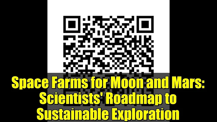Space Farms for Moon and Mars: Scientists' Roadmap to Sustainable Exploration