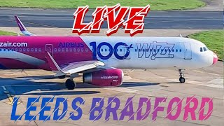 Live   Leeds Bradford Airport.  (Marjolein's Birthday Stream)