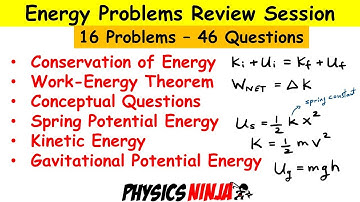 Energy Problems - Review Session