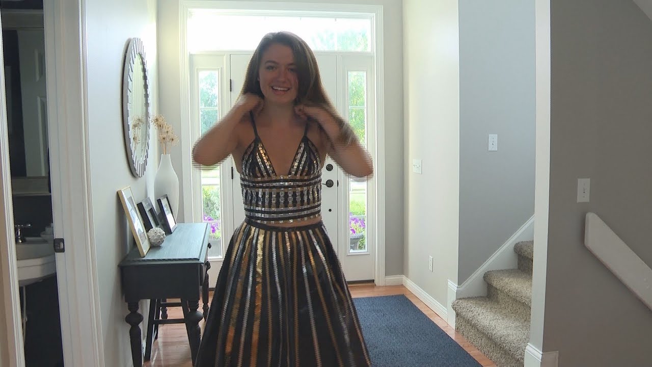 project runway duct tape dresses Jeffrey Sebelia. Season 3 winner. Unconventional challenge from the  recycling center