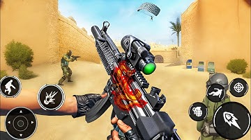 Commando Secret Mission - Gun Game 3D FPS Shooting Games - Android GamePlay