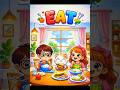EAT🍿#kidssong#babygirl #babyboy#eating#letsplay #learnwithme#baby#animation #nurseryrhymes#kidstime
