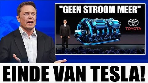 5 minuten geleden: Toyota-CEO onthult watermotor die de elektrische auto-industrie zal vernietigen