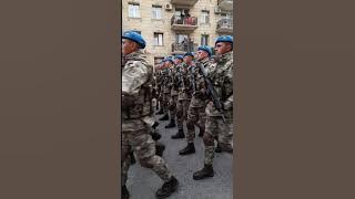 Турецкие войска на параде в Азербайджане 10.12.2020 .