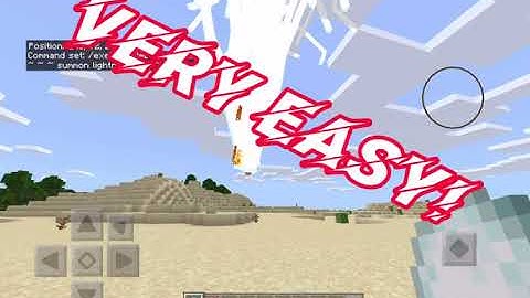 How to Make LIGHTNING SNOWBALLS in Minecraft!