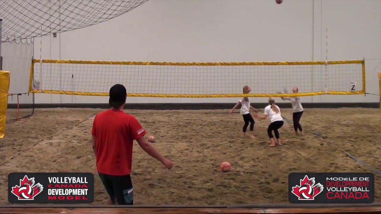 Block & Defence: 19U Blocking Movement Reps - YouTube