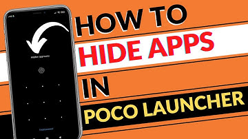 How To Hide Apps In Poco Launcher | Miui 12 mein app kaise hide karein | Poco