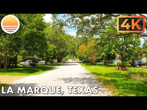 🇺🇸[4K60] La Marque, Texas! 🚘 Drive with me!