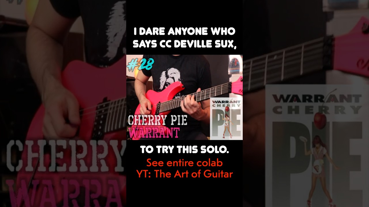 Obejrzyj You can't rip on CC DeVille unless you try this solo! w YouTube Obejrzyj You can't rip on CC DeVille unless you try this solo! w YouTube