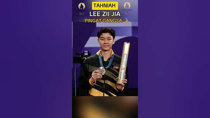 LEE ZII JIA RANGKUL PINGAT GANGSA PERSEORANGAN BADMINTON | OLIMPIK PARIS 2024