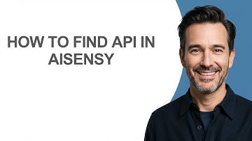 How to Find Api In Aisensy - KevinHowTo