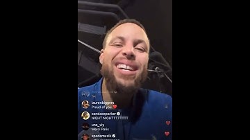 Steph curry ig live winning gold #rap #twitch #kevinhartmeme #underground #plaqueboymax