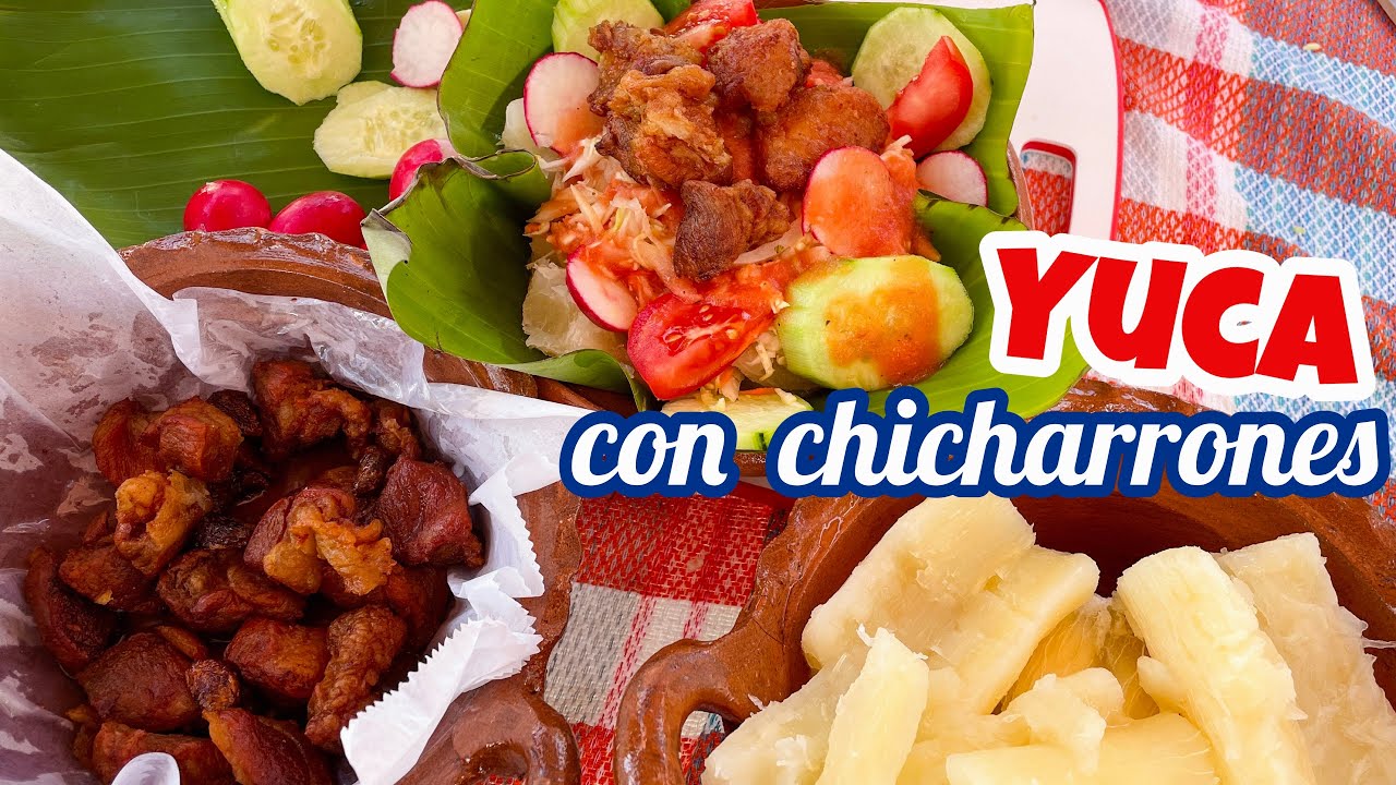 Haciendo YUCA CON CHICHARRONES recordando Nauhizalco *Salvadoreños en USA*