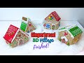 🎄The Grand Finale! Bucilla Gingerbread 3D House Kit 🏠– Part 5 | Complete Holiday Village