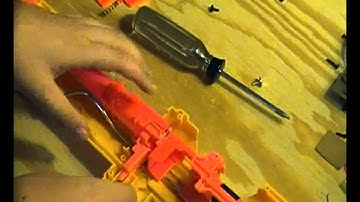 NERF: How to put a Alpha Trooper Cs-18 back together (From Scratch)
