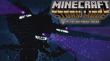 Minecraft Story Mode Let’s Play: Episode 1 | Part 3 - END OF THE WORLD!