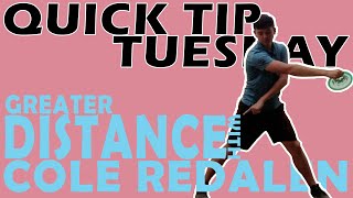 Quick Tip Tuesday  Distance with Cole Redalen