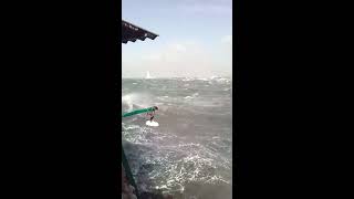Порт Одесса шторм ветер до 30 м/с - 2020-02-24