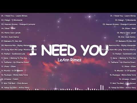 Leann Rimes - I Need You I Need You Like Water | Opm Trending Playlist 2024