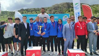 Yozgat’ın Çekerek ilçesinde gerçekleştirilen Okul Sporları Rafting Türkiye Şampiyonası tamamlandı.