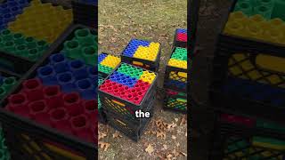 Lego Gaming Setup In Storm Cellar #shorts