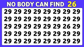 Find The Odd One Out | Visual Skills Test | Check Your Observation Skills 