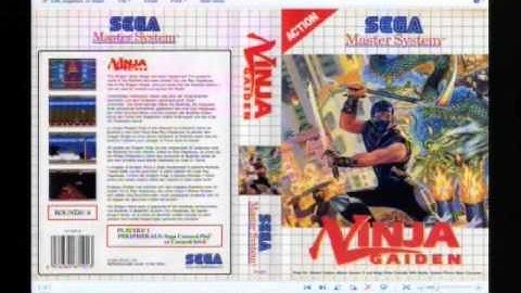 Intro Story (PAL) Ninja Gaiden - SEGA Master System