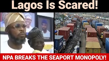 Fear in Lagos! NPA Pushes to Activate Other Seaports Across Nigeria