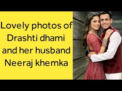 Lovely photos of Drashti dhami and her husband  Neeraj khemka