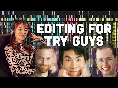 EDITING The Try Guys Without A Recipe: Behind The Scenes | YB Chang