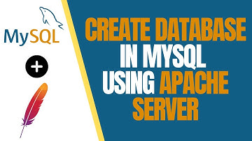 Create Database in MySQL Using Apache Server | How to Create a MySQL Database | CREATE database