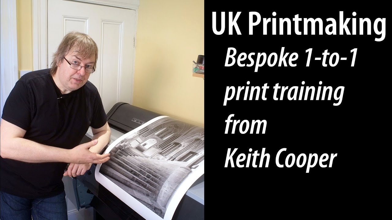 Bespoke 1-to-1 print training in the UK. Learn to produce fine art prints of your work
