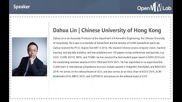 【2021-CVPR】 | OpenMMLab Tutorial Speaker：Dahua Lin（Professor.CUHK）