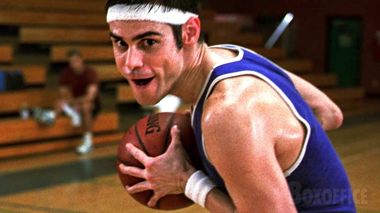NEVER bring Jim Carrey at a basket ball game, he’s taking trashtalk too serious